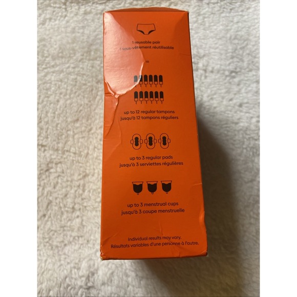 Thinx for All Leakproof Period Underwear Brief Black Large NIP New - Picture 5 of 10